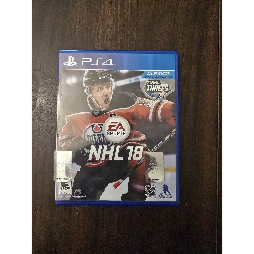 NHL 18 Sony PlayStation 4 PS4 Hockey Game